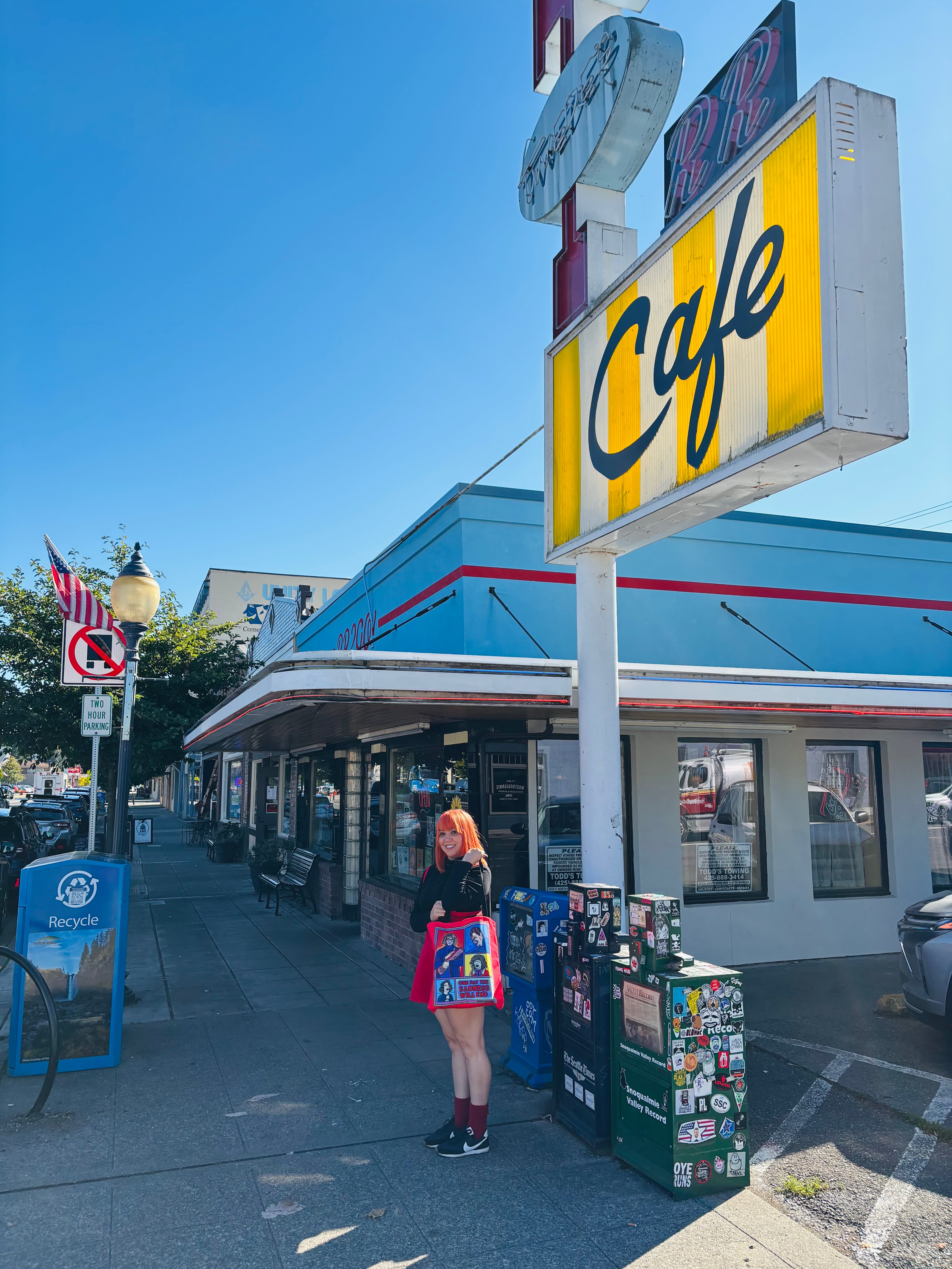 Twin Peaks "One Day The Sadness Will End" Bag