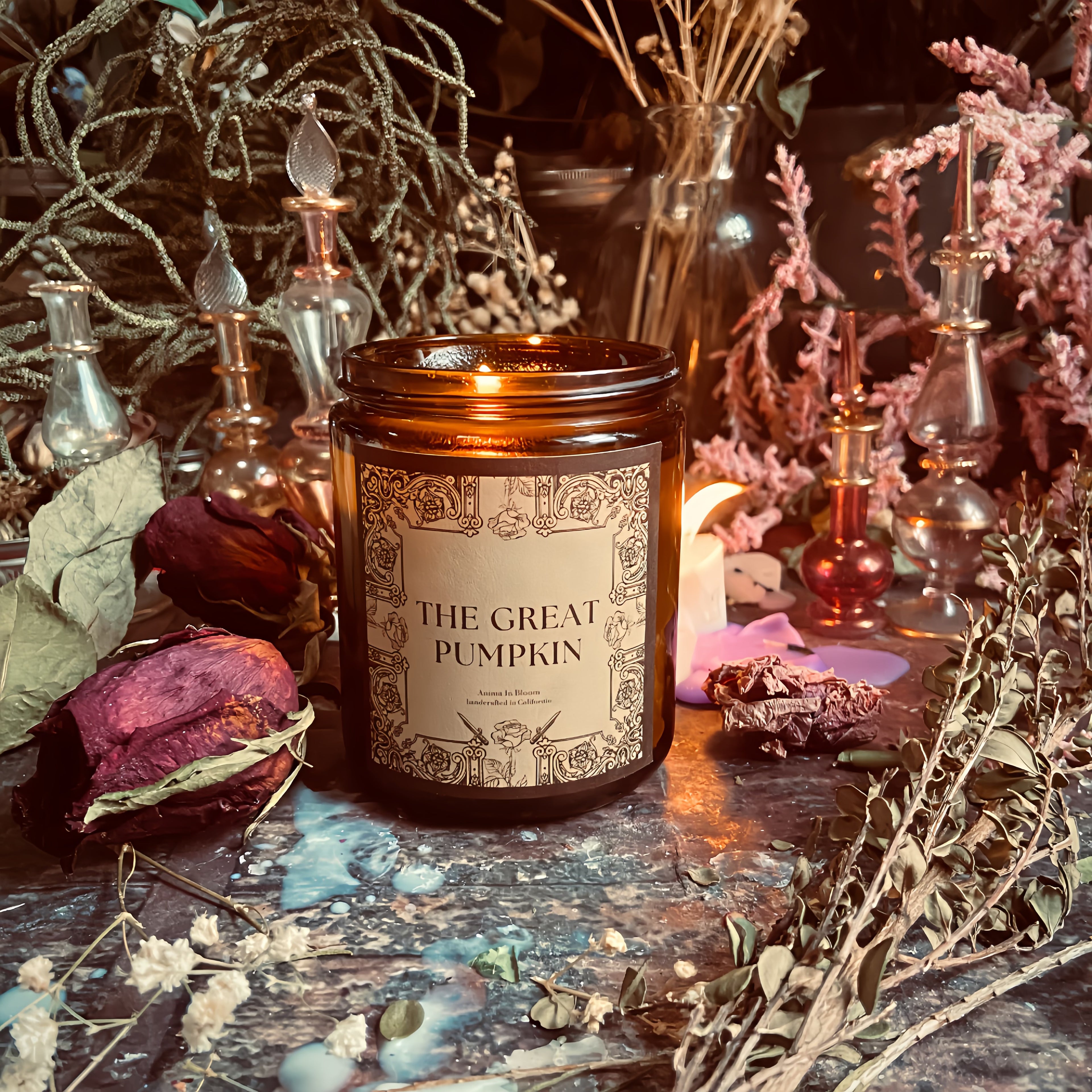 Pumpkin Spice 8 Oz Soy Candle