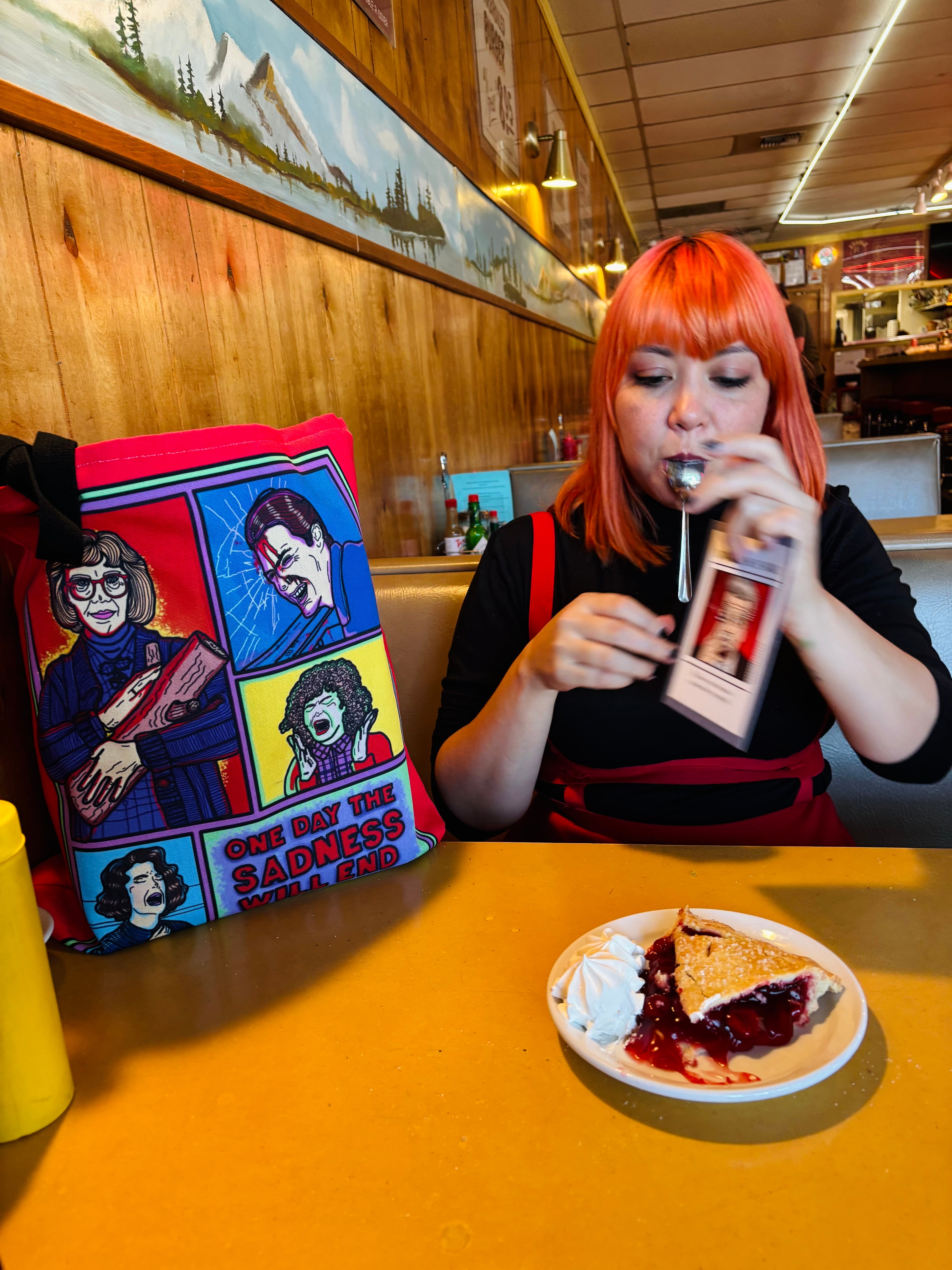 Twin Peaks "One Day The Sadness Will End" Bag