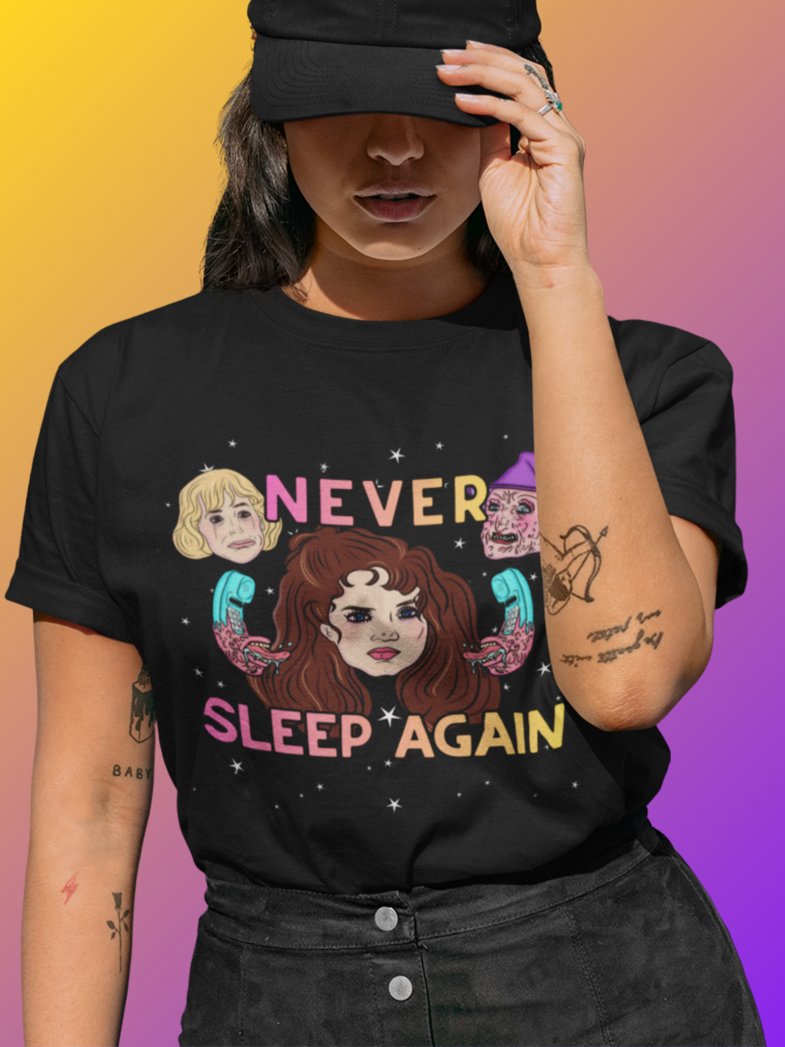 Never Sleep Again Unisex Graphic Tee