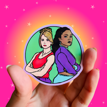 Load image into Gallery viewer, Buffy &amp; Kendra Water Bottle Sticker
