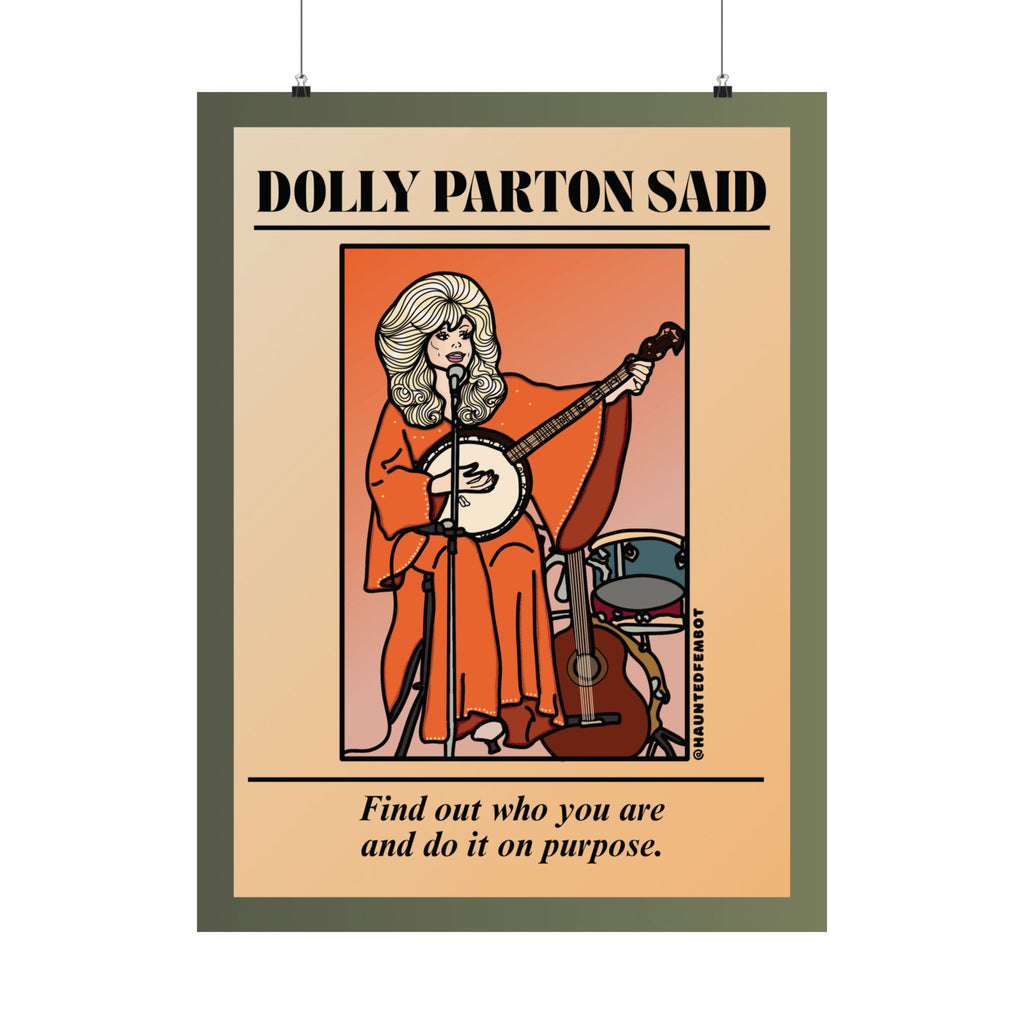 Dolly Parton Poster (24" x 32")