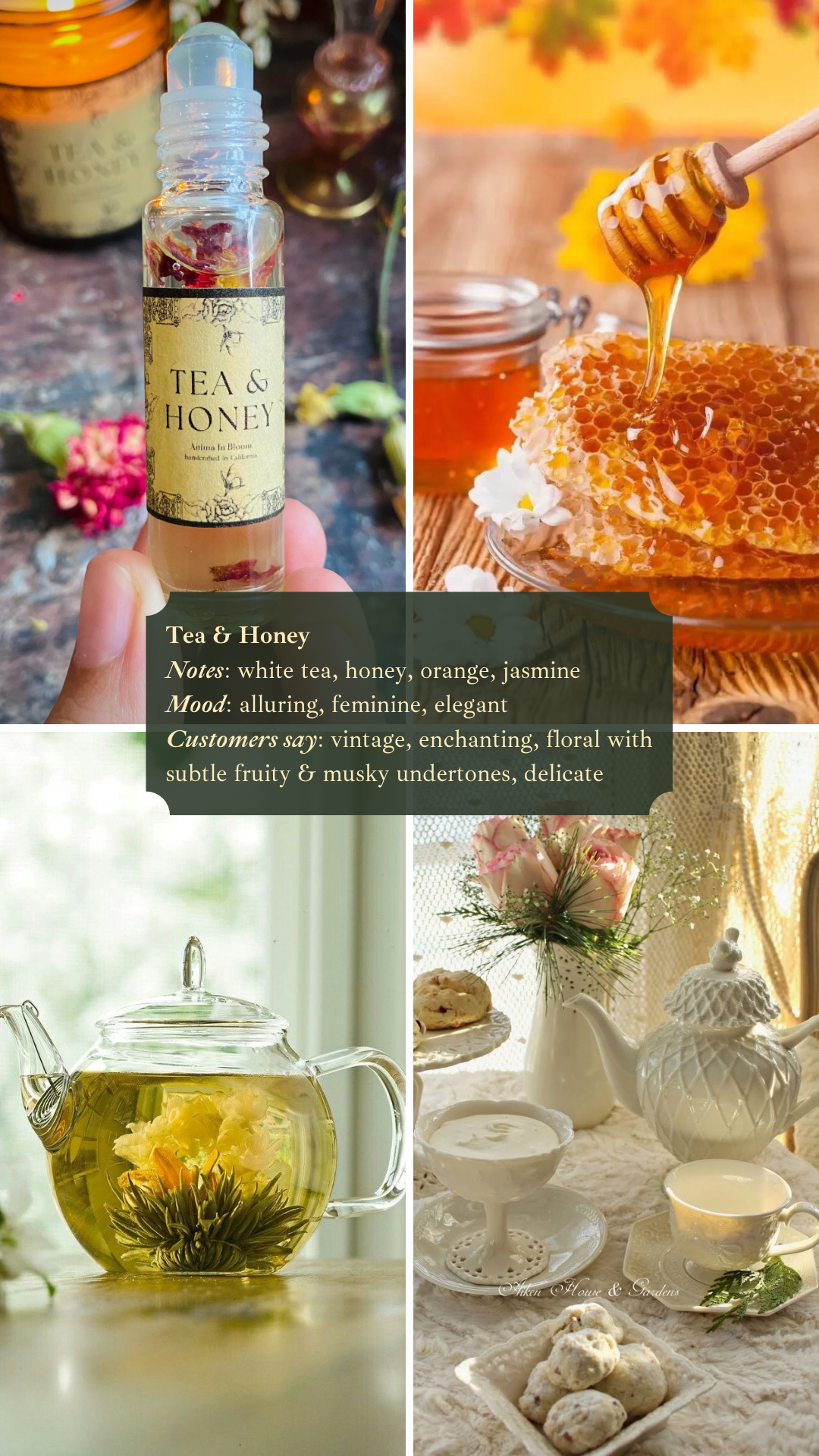 Tea & Honey Perfume Oil Roll-On