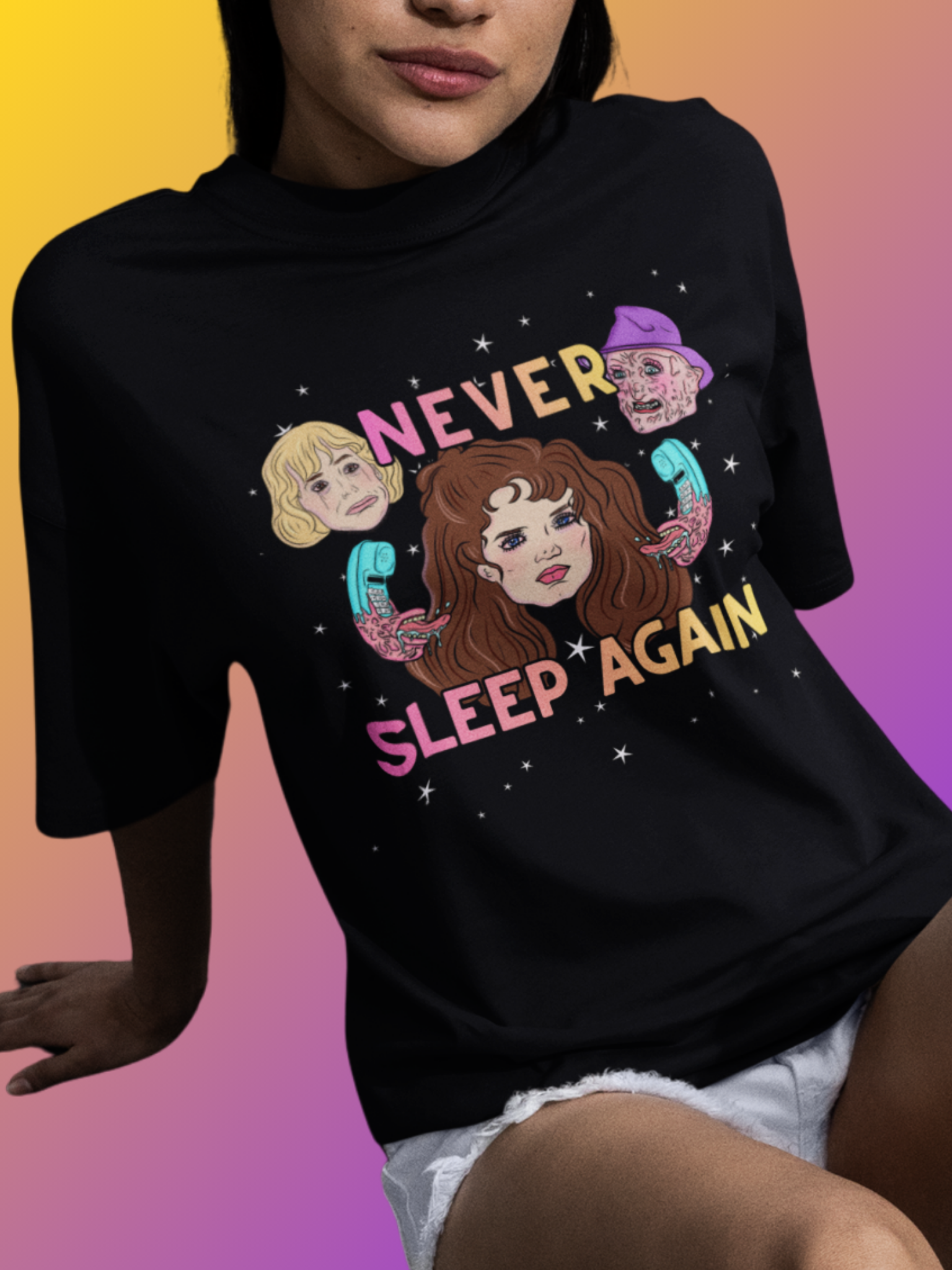 Never Sleep Again Unisex Graphic Tee