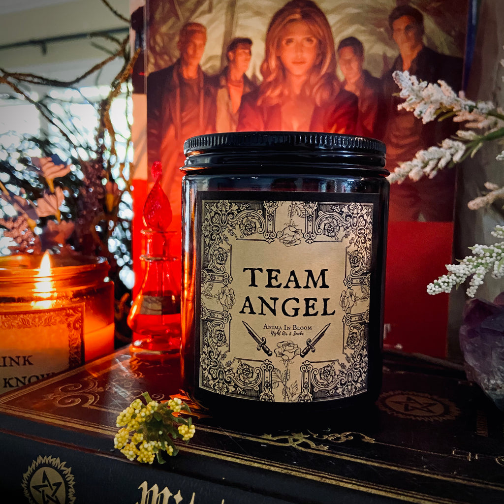 Team Angel Buffy The Vampire Slayer Candle