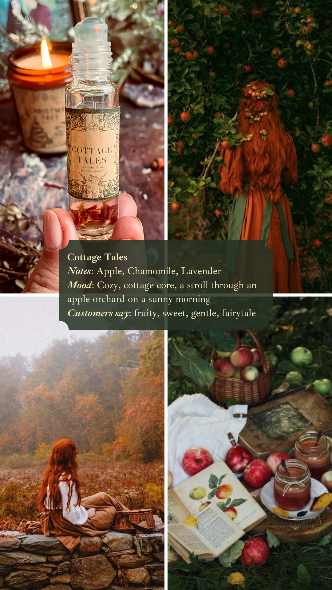 Apple & Lavender “Cottage Tales” Perfume Oil Roll-On