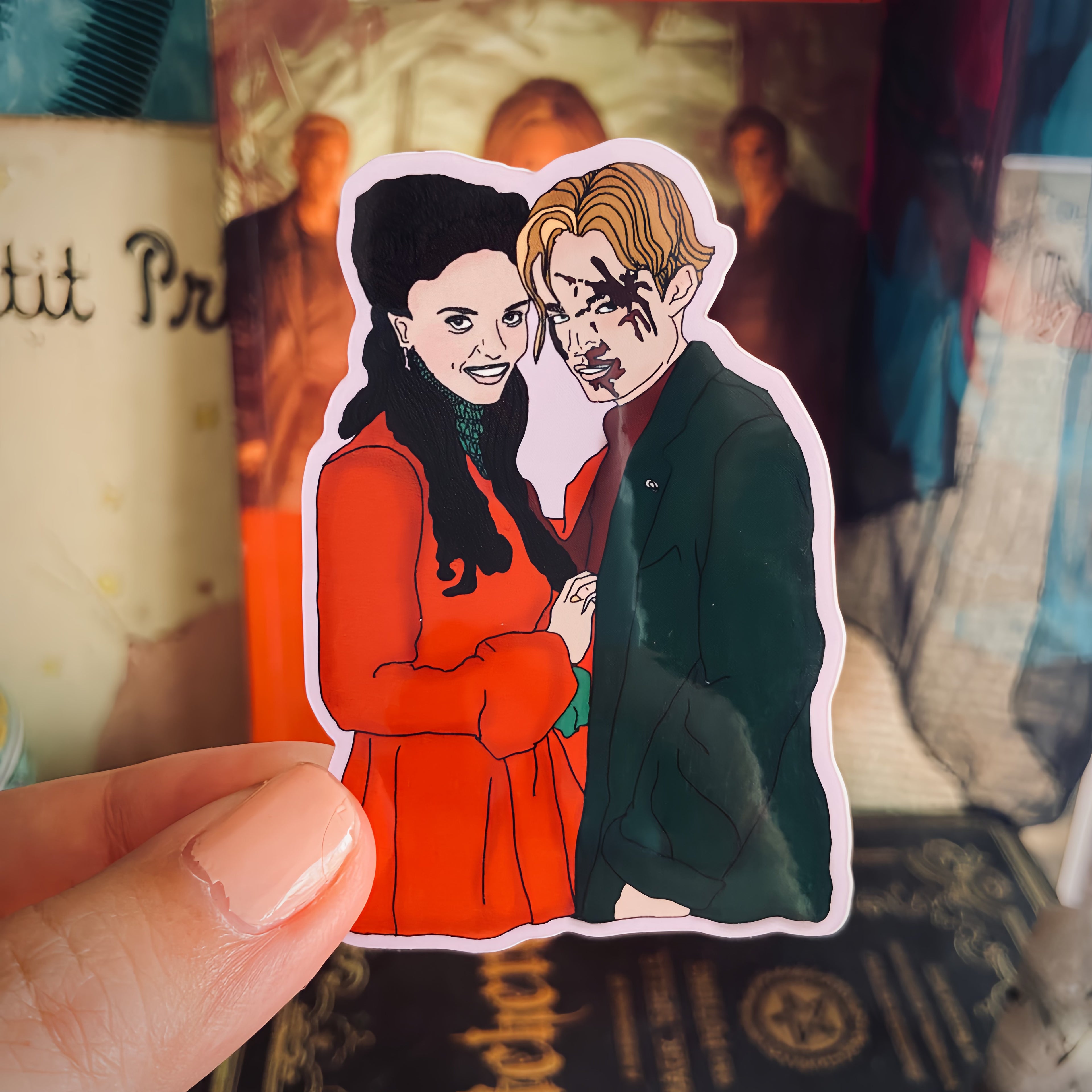 Spike & Drusilla Water Bottle Sticker