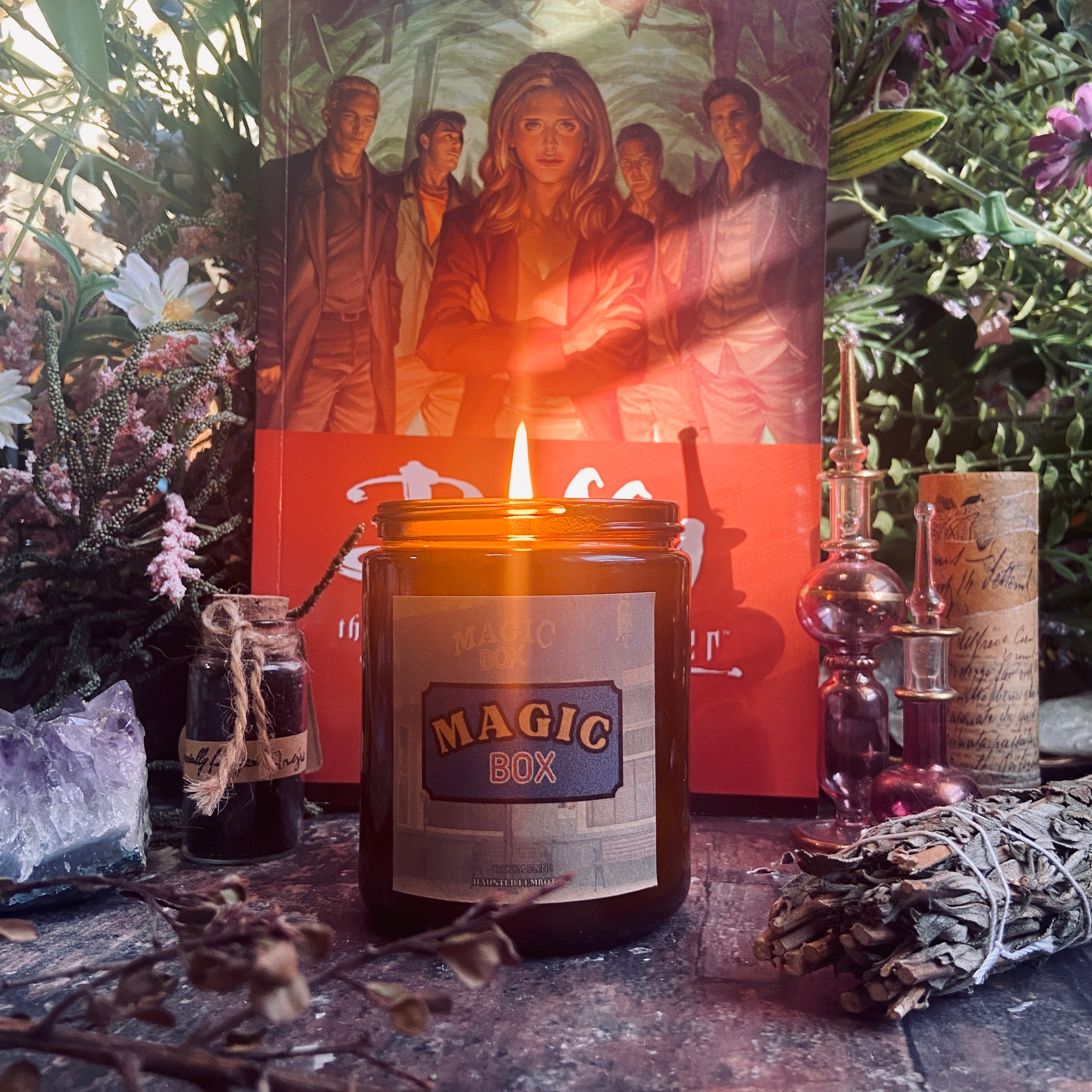 Magic Box Buffy The Vampire Slayer Customizable 8oz Soy Candle