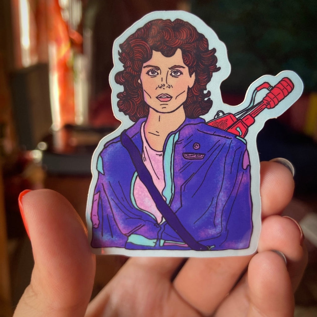 Ellen Ripley Waterproof Sticker