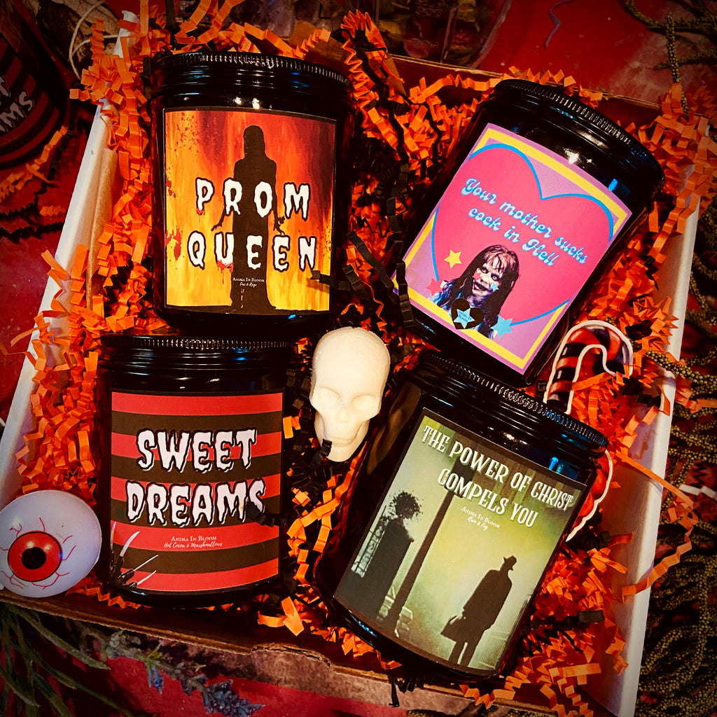 Exorcist “Your Mother Sucks Cock in Hell” Customizable 8oz Soy Candle