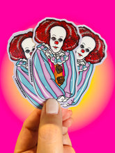Load image into Gallery viewer, Tim Curry Pennywise Water Bottle Sticker
