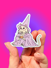 Load image into Gallery viewer, Zen Master Meow Water Bottle Sticker

