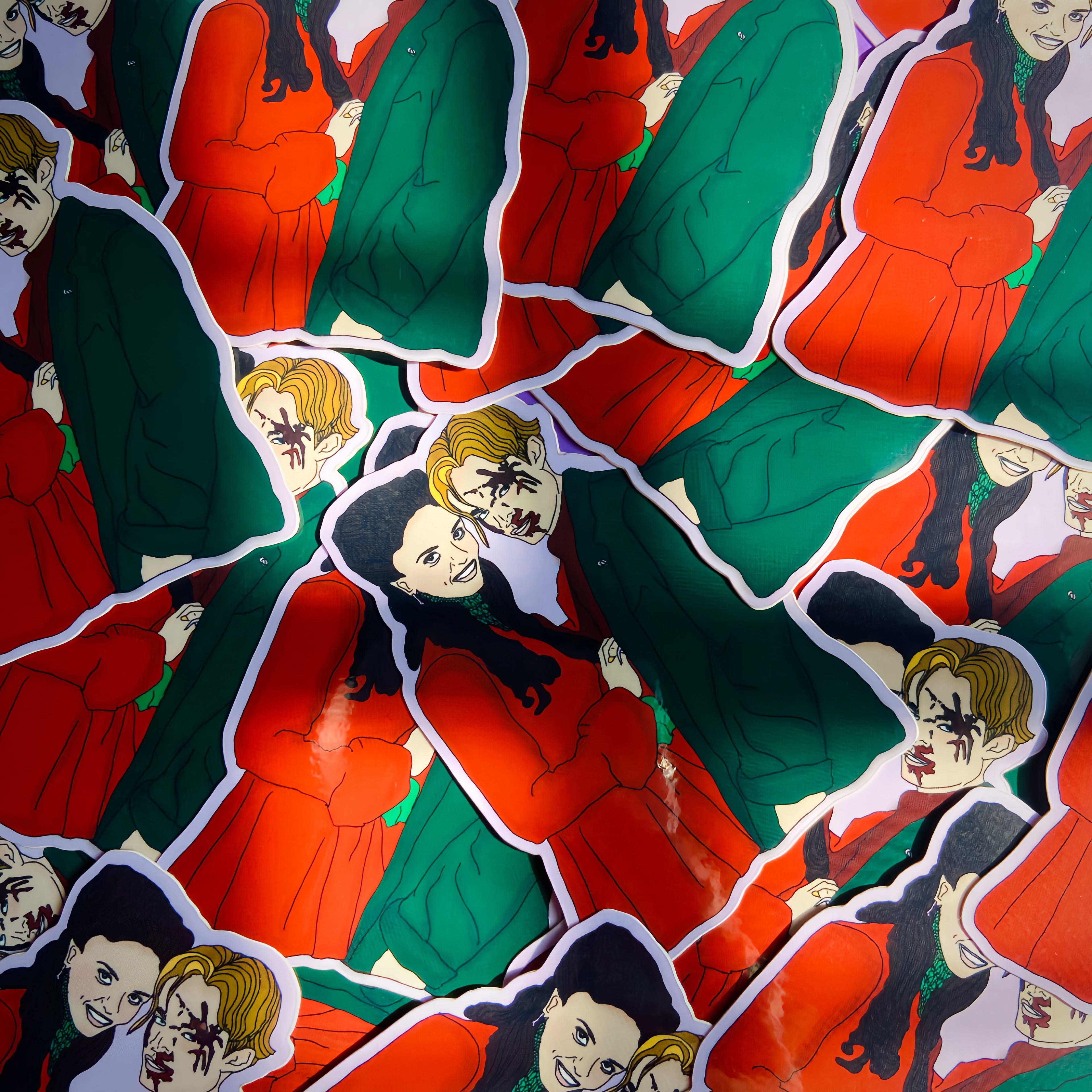 Spike & Drusilla Water Bottle Sticker
