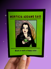 Load image into Gallery viewer, Classic Morticia Postcard
