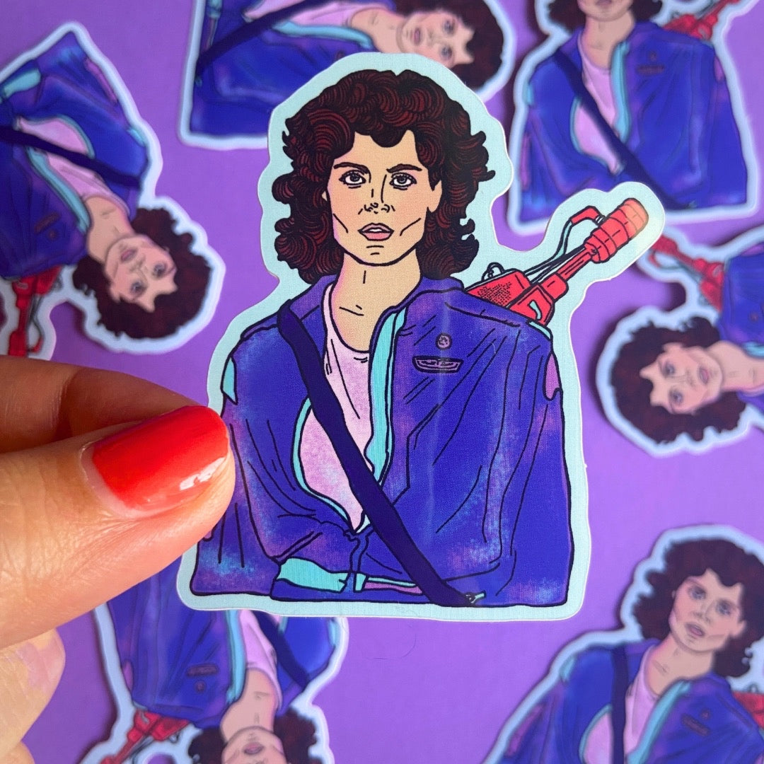 Ellen Ripley Waterproof Sticker