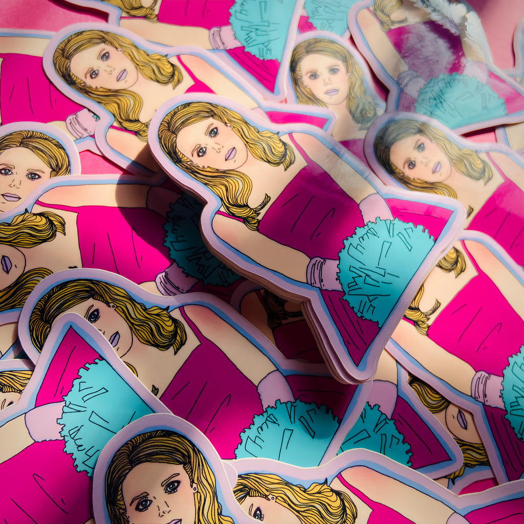 Megan “But I’m a Cheerleader” Water Bottle Sticker