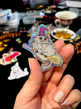 Load image into Gallery viewer, Chonk Witch Water Bottle Sticker
