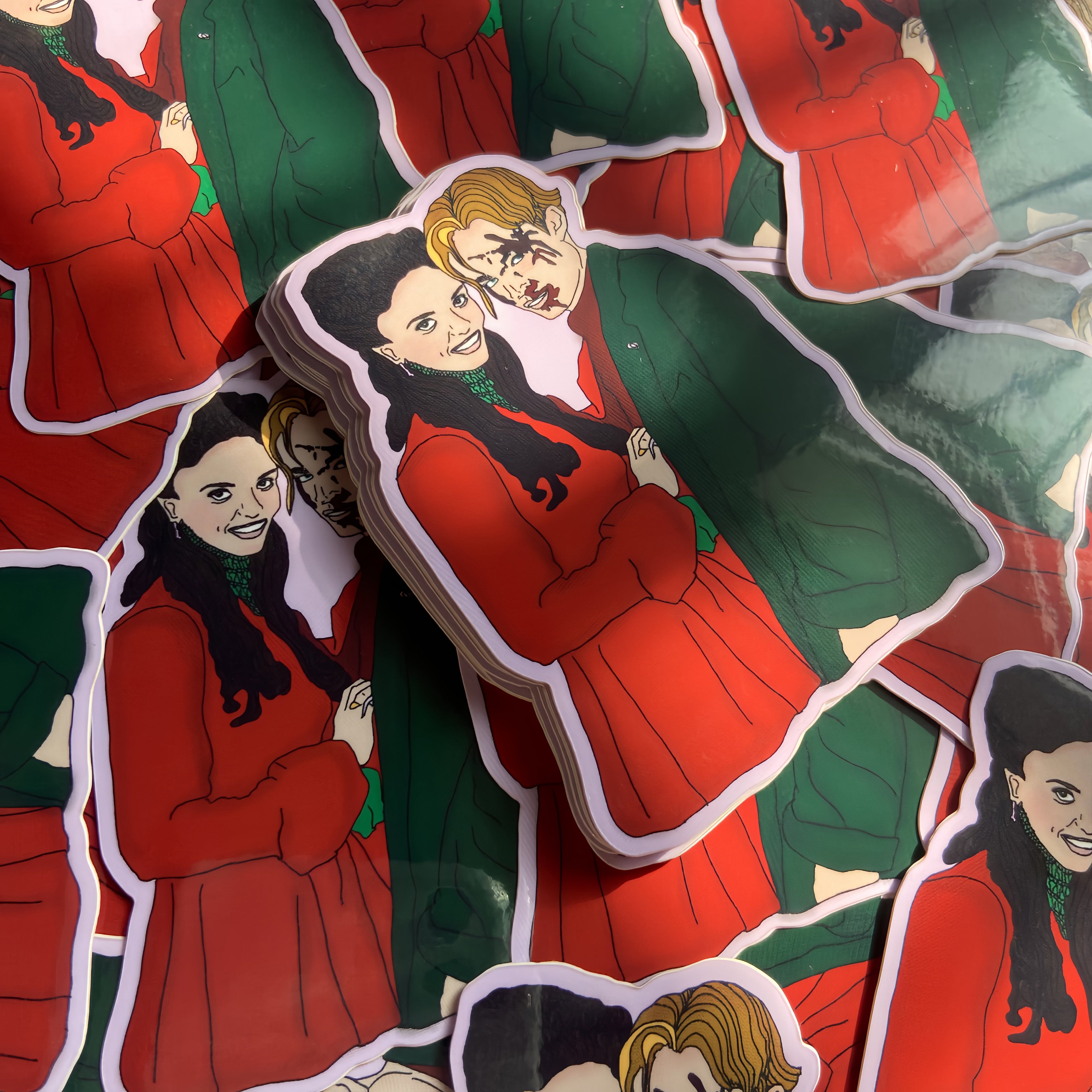 Spike & Drusilla Water Bottle Sticker