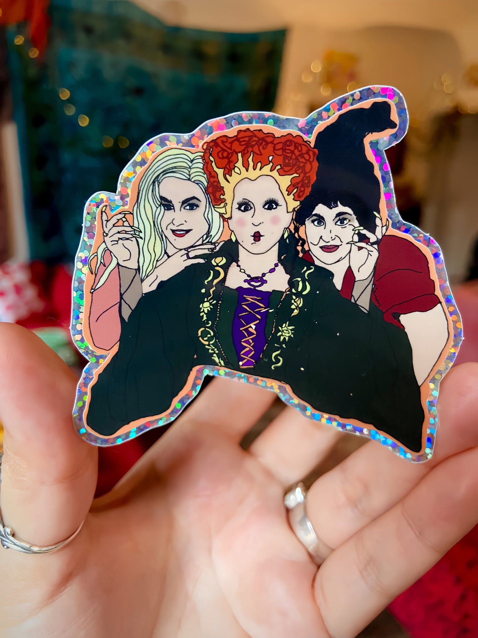 Sanderson Sisters/ Hocus Pocus Water Bottle Sticker