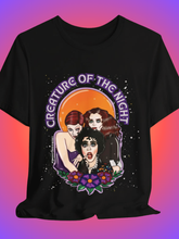 Load image into Gallery viewer, Creature of The Night Unisex Graphic Tee
