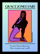 Load image into Gallery viewer, Grace Jones Poster (24&quot; x 32&quot;)

