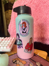 Load image into Gallery viewer, &quot;Sleazy, Wheezy, Beautiful Cover Ghoul&quot; Water Bottle Sticker
