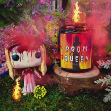 Load and play video in Gallery viewer, Carrie Prom Queen Customizable 8oz Soy Candle
