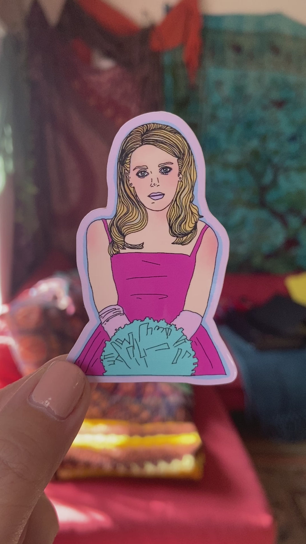 Megan “But I’m a Cheerleader” Water Bottle Sticker