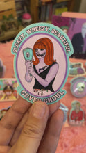 Load and play video in Gallery viewer, &quot;Sleazy, Wheezy, Beautiful Cover Ghoul&quot; Water Bottle Sticker
