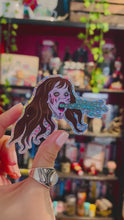 Load and play video in Gallery viewer, Regan Glitter Barf Water Bottle Sticker
