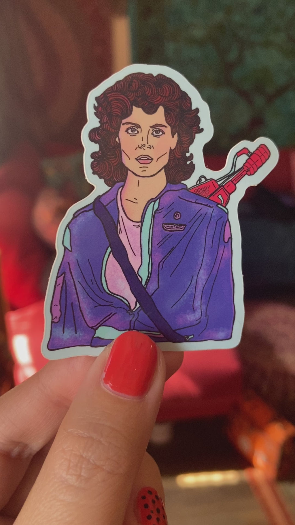 Ellen Ripley Waterproof Sticker