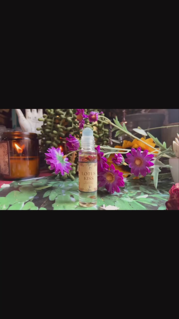 Lotus and Citrus “Lotus Kiss” Perfume Oil Roll-On