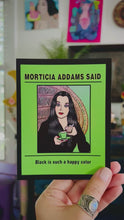 Load and play video in Gallery viewer, Classic Morticia Postcard
