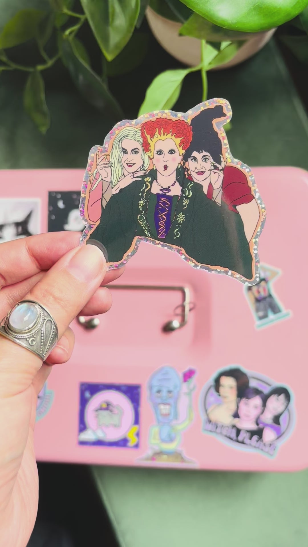 Sanderson Sisters/ Hocus Pocus Water Bottle Sticker