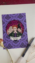 Load and play video in Gallery viewer, Hocus Pocus Halloween Greeting Card Set (4 Pack) or Single Card
