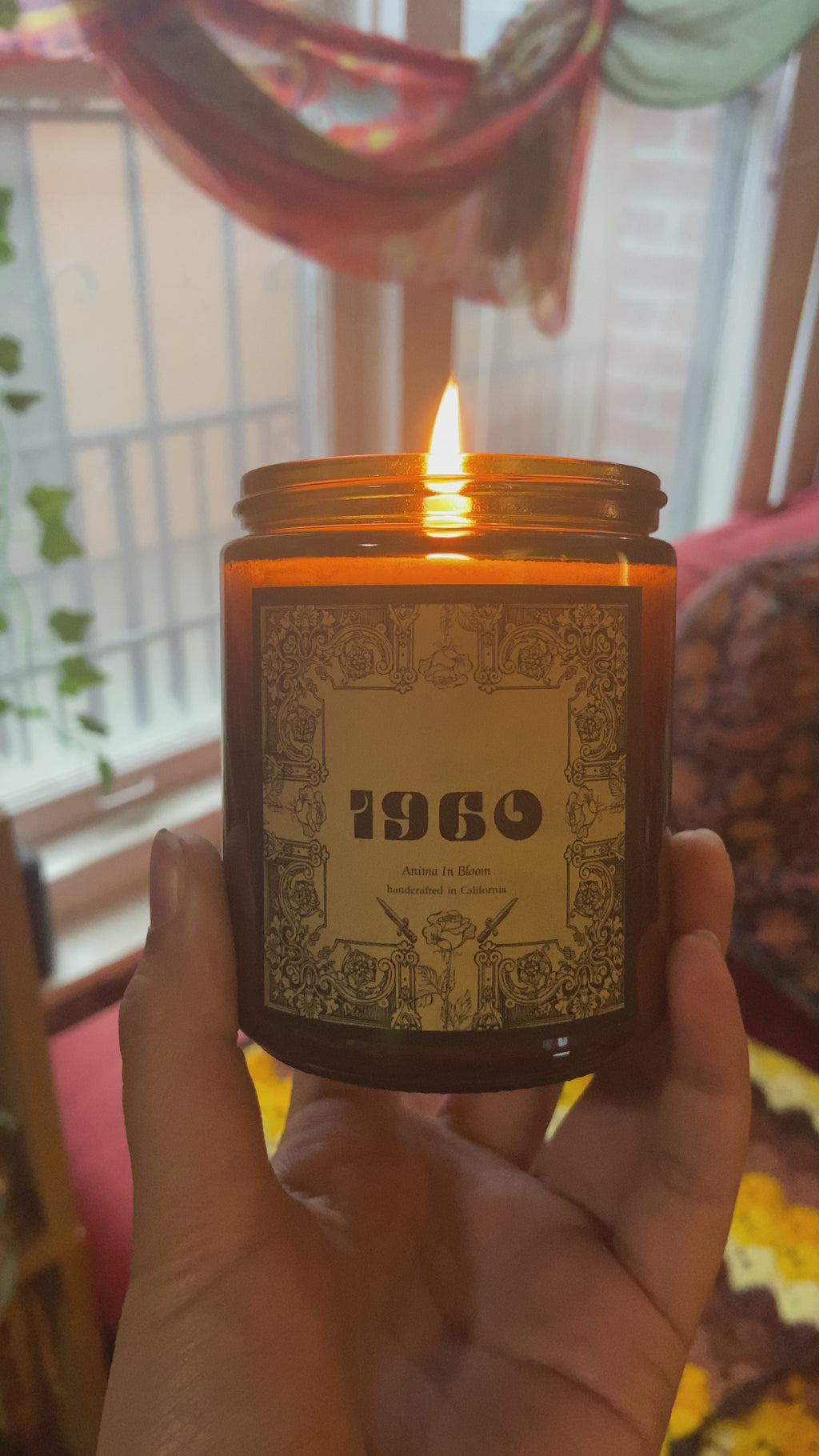 Sweet Tobacco & Musk “1960” 8oz Soy Candle
