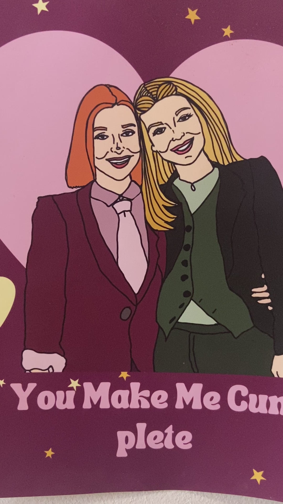 Vamp Willow “Kinda Gay” Water Bottle Sticker