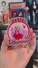 Load and play video in Gallery viewer, Fester. It means “to rot” Water Bottle Sticker
