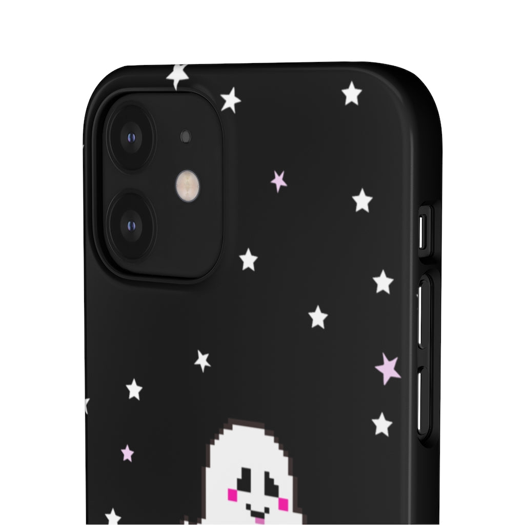Grinning Ghostie Phone Snap Case
