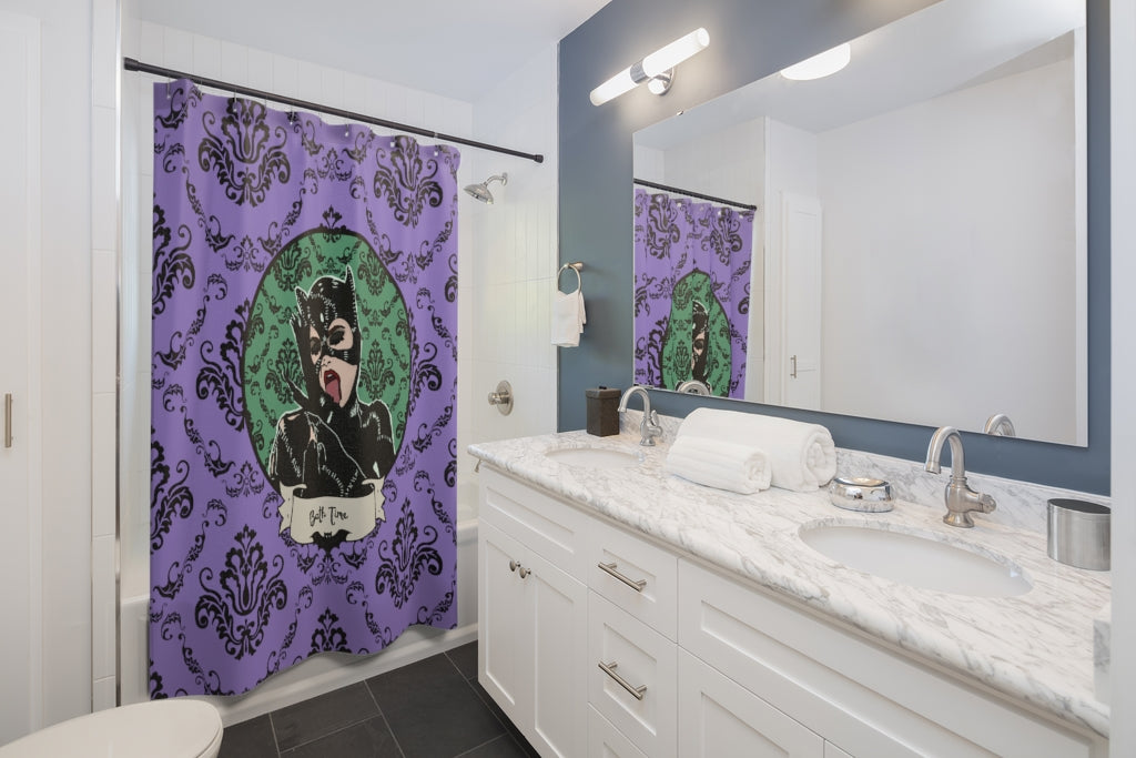 Bath Time  Shower Curtain