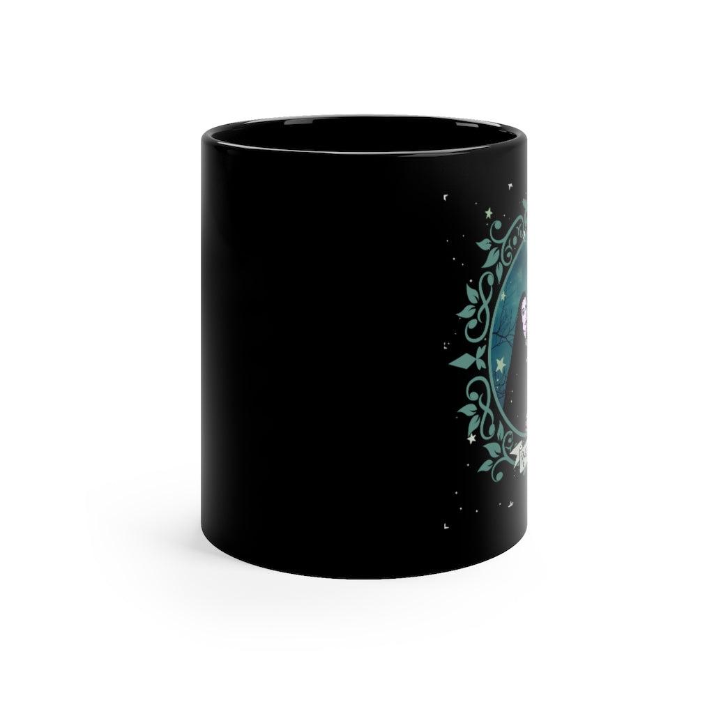 Relationship Goals 11oz Black Mug