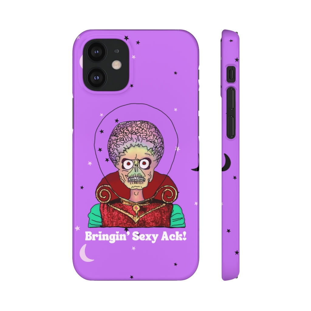 Mars Attacks "Bringin' Sexy Ack!" Phone Snap Case [purple]