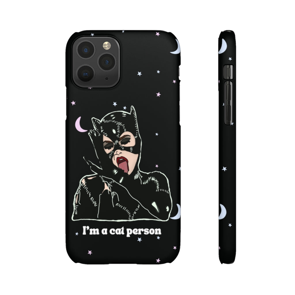 "I'm a Cat Person" Phone Snap Case