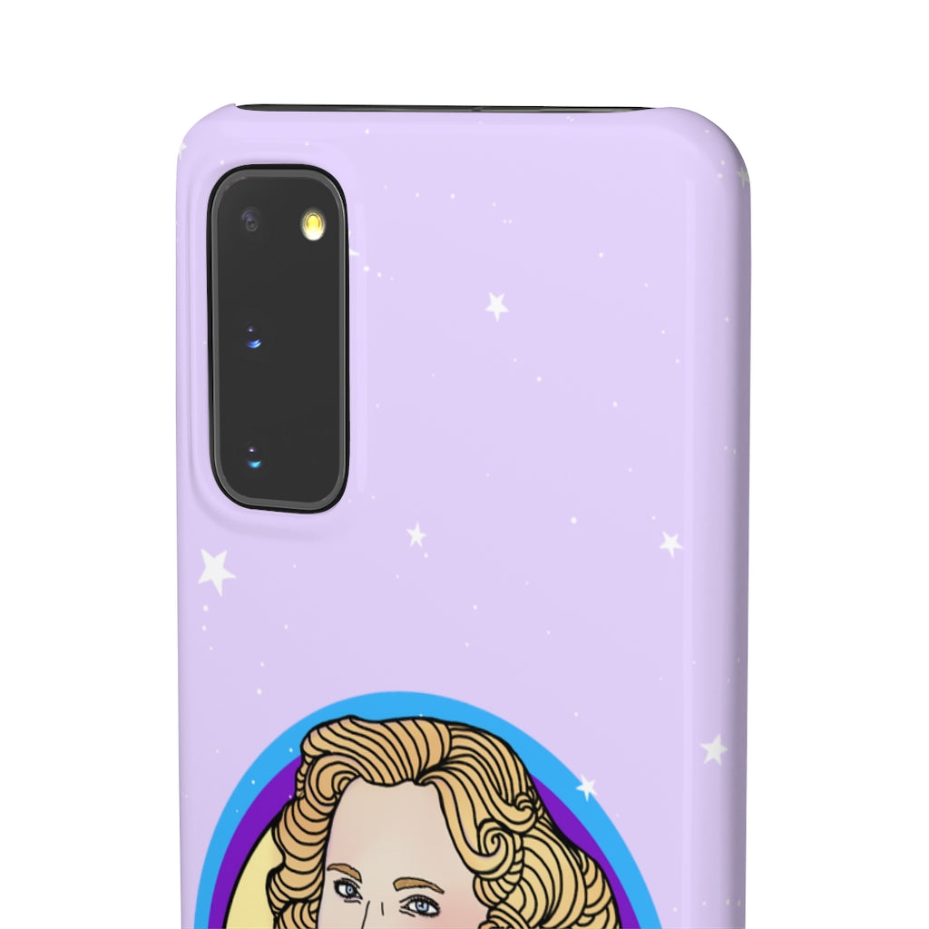Kitty Forman "Mother Knows Best" Phone Snap Case [lilac]