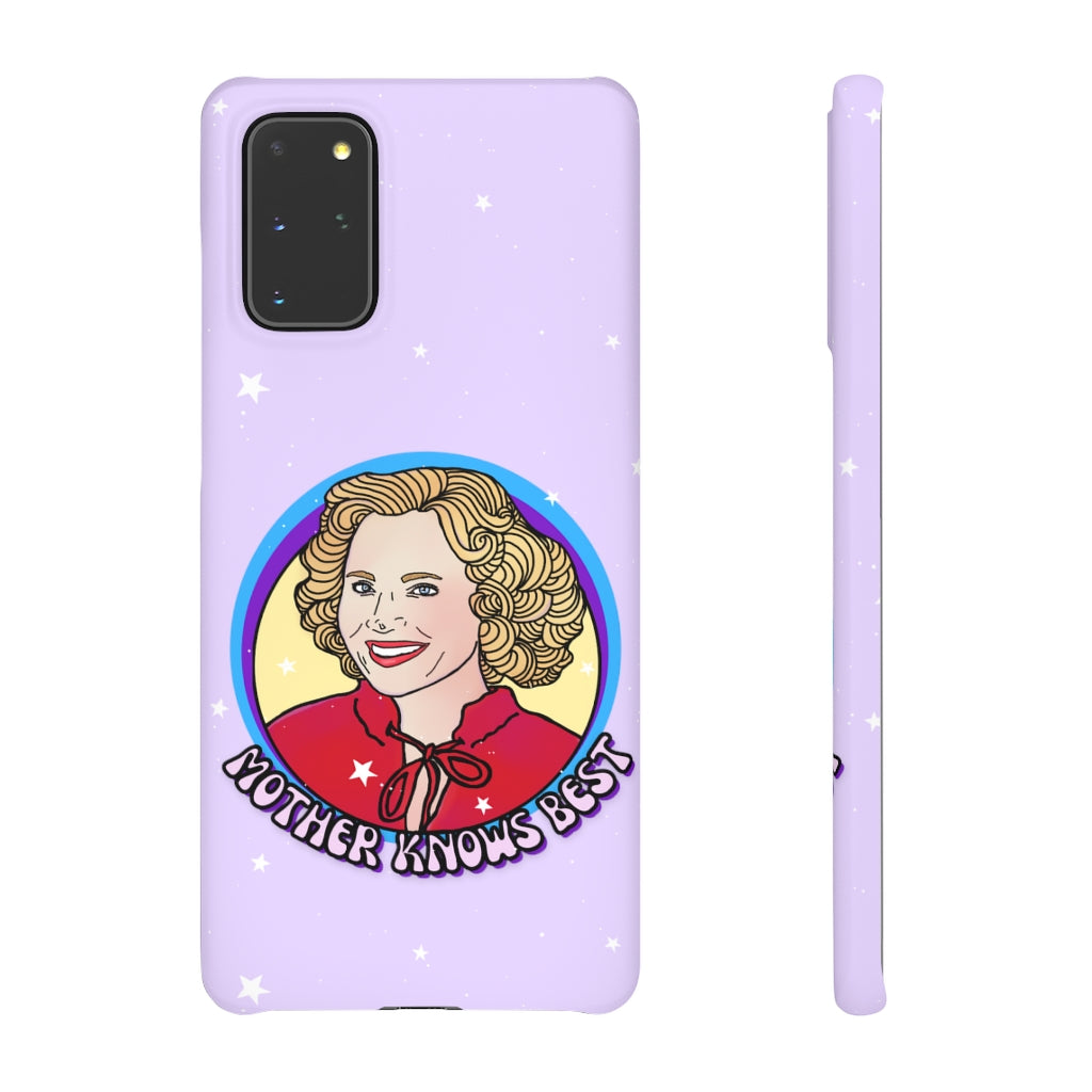 Kitty Forman "Mother Knows Best" Phone Snap Case [lilac]
