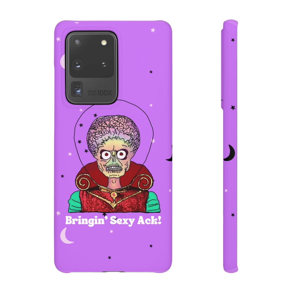 Mars Attacks "Bringin' Sexy Ack!" Phone Snap Case [purple]
