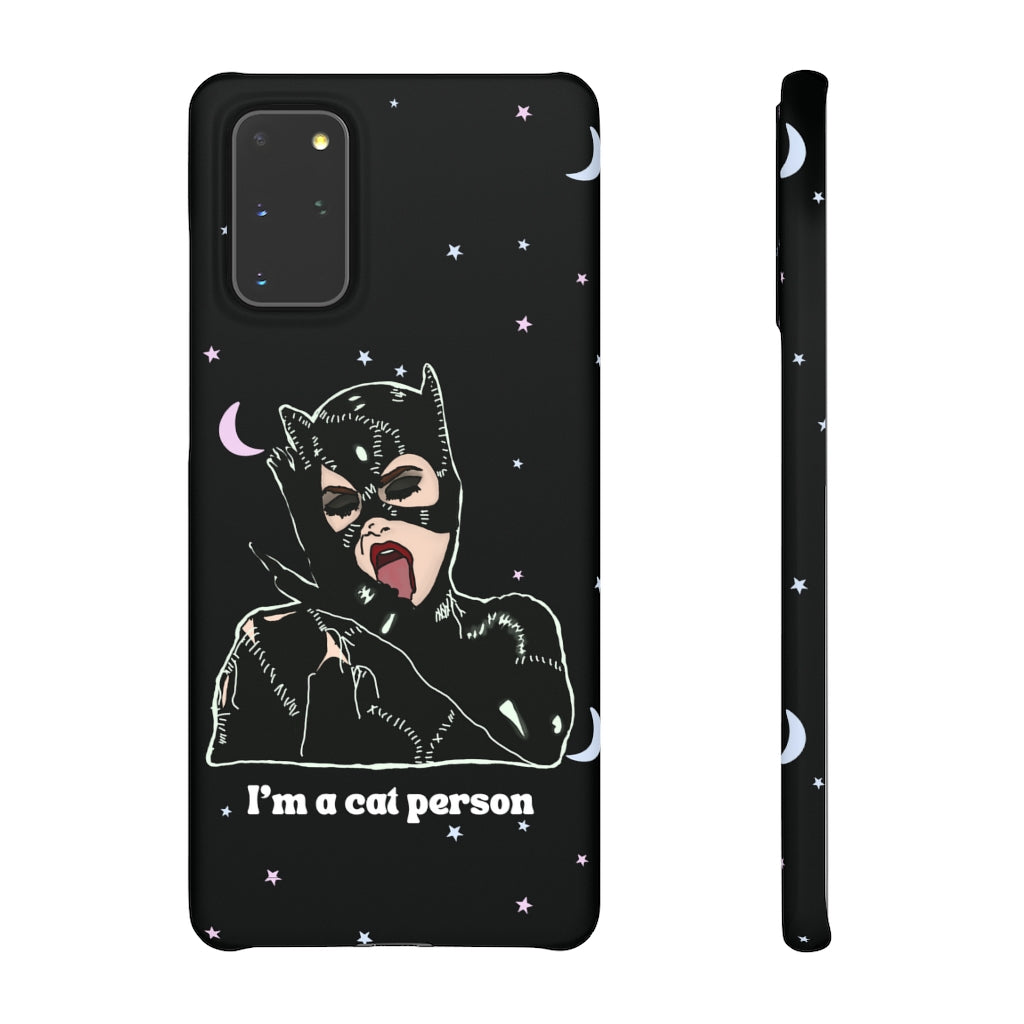 "I'm a Cat Person" Phone Snap Case