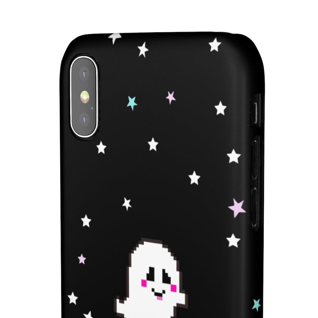 Grinning Ghostie Phone Snap Case