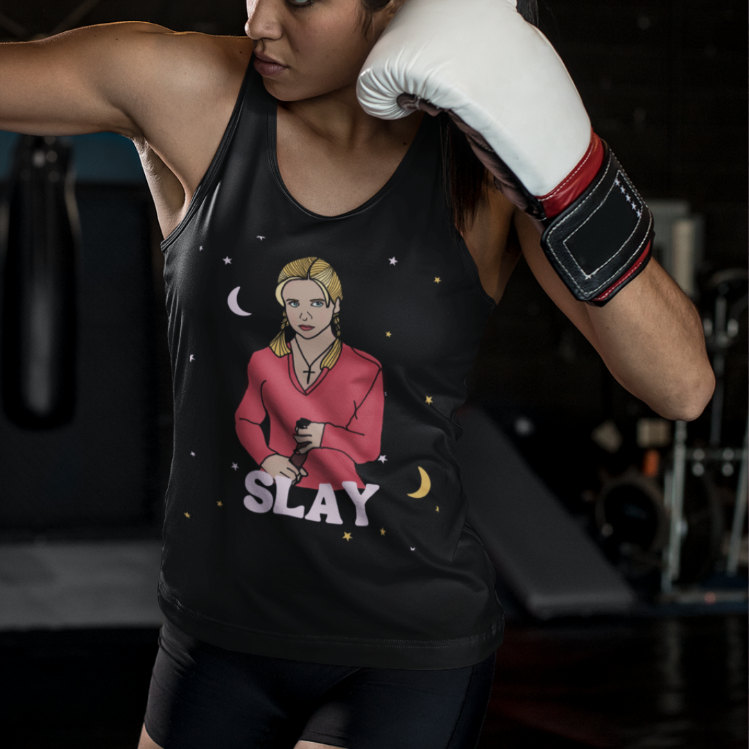 "Slay" Racerback Tank