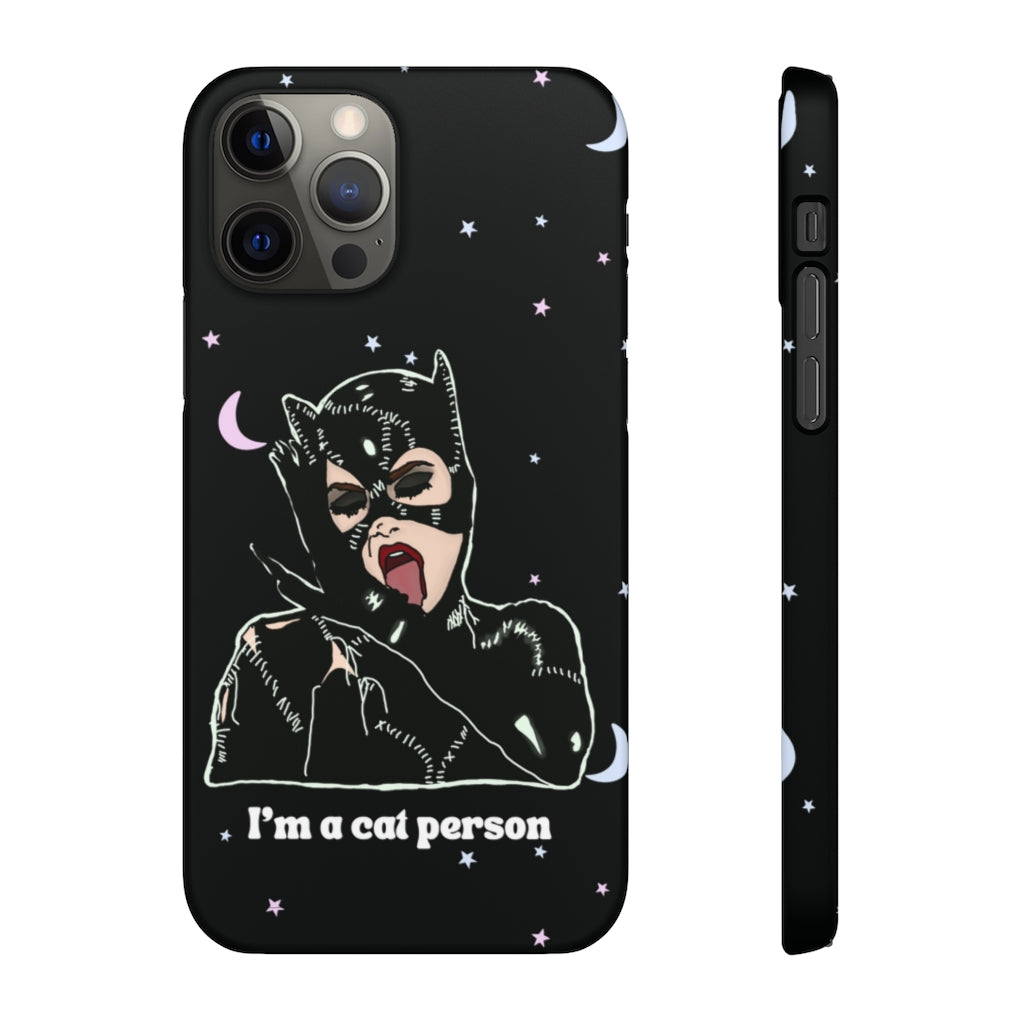 "I'm a Cat Person" Phone Snap Case